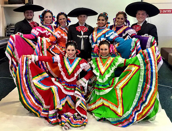 Mariachi Band Melbourne and dancers